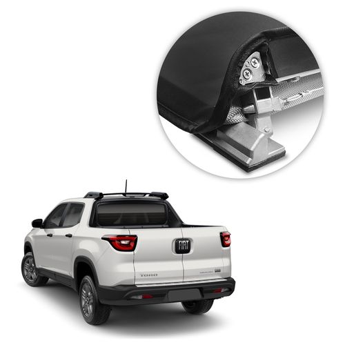Capota Maritima Fiat Toro 2016 a 2023 Trek Aluminio DHF