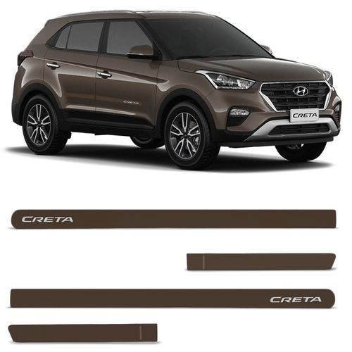 Jogo de Friso Lateral Creta 2017 a 2023 Bronze Terra Slim