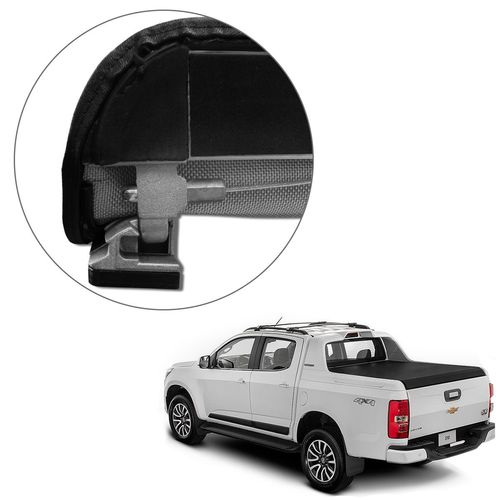 Capota Maritima S10 CD 2016 a 2023 High Country Trek Alumínio Flash Force