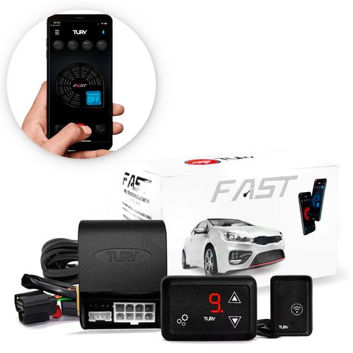 Modulo de Acelerador Chip Remove Delay do Pedal Tury Fast 2.0 E