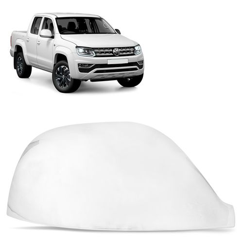Aplique Retrovisor Amarok 2010 a 2023 Cromado Lado Direito