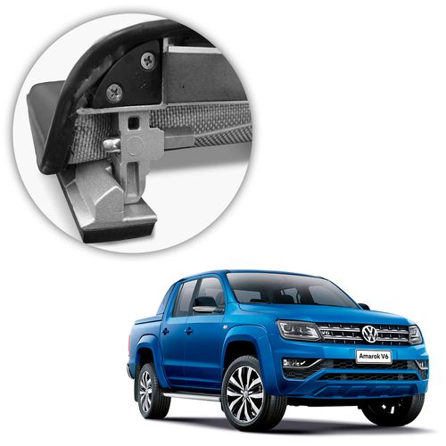 Capota Maritima Amarok Extreme CD 2017 a 2023 Trek Aluminio Slim Eco