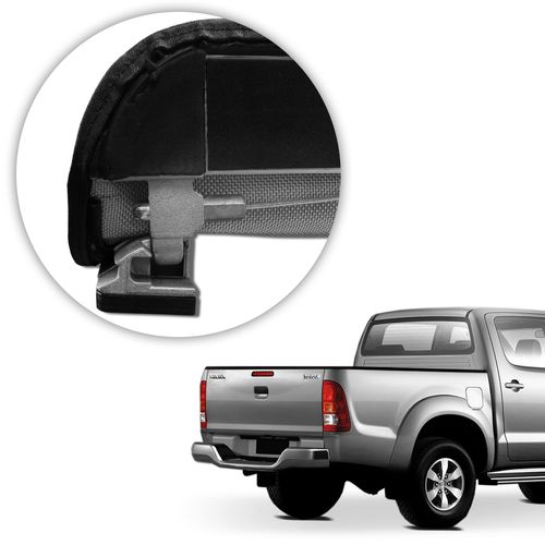 Capota Maritima Hilux CD 2005 a 2015 Trek Aluminio Flash Force