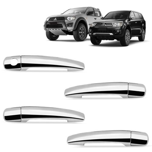 Aplique de Maçaneta Mitsubishi Pajero L200 Triton Cromado