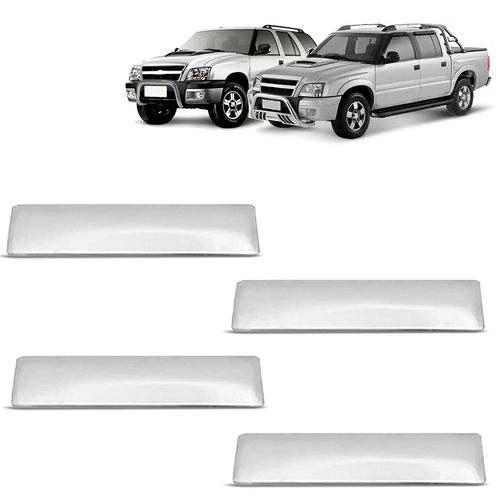 Aplique de Maçaneta Chevrolet S10 Blazer 1995 a 2011 Cromado