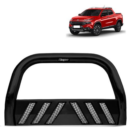 Parachoque de Impulsão Fiat Toro 2016 a 2021 4x2 2 Polegadas Preto Bepo