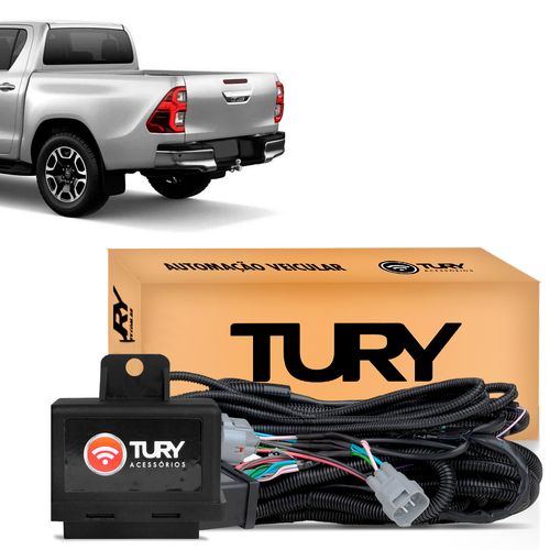 Modulo Elétrico de Engate Reboque Toyota Hilux 2016 a 2022 Sinalização Luzes