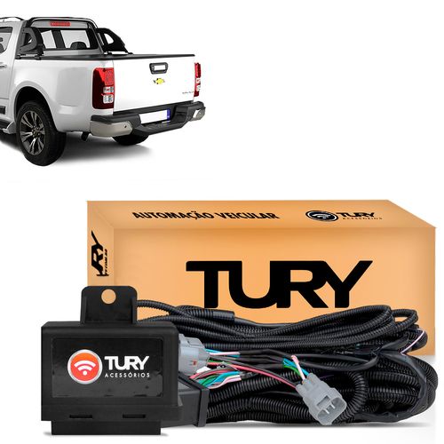 Modulo Elétrico de Engate Reboque Chevrolet S10 LTZ e High Country 2012 a 2023 Sinalização Luzes