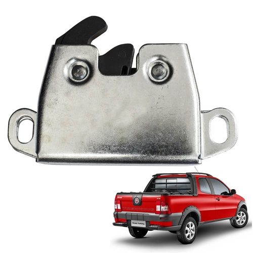 Fechadura Tampa da Caçamba Fiat Strada 2004 a 2013 Lado Direito