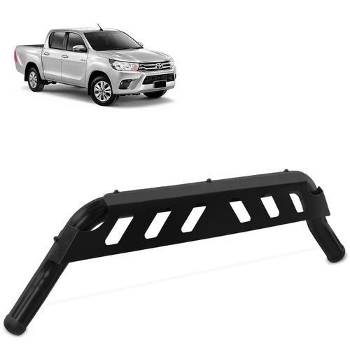 Protetor Baixo De Parachoque Hilux 2016 a 2019 Preto