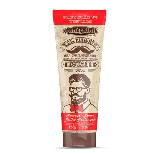 Silicone Automotivo em Gel Bisnaga Destaque Vintage 250g CentralSul