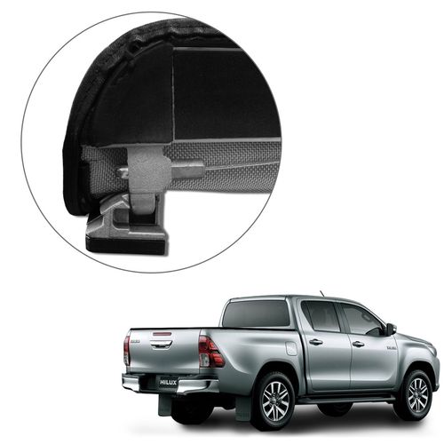 Capota Maritima Hilux CD 2016 a 2023 Trek Aluminio Flash Force
