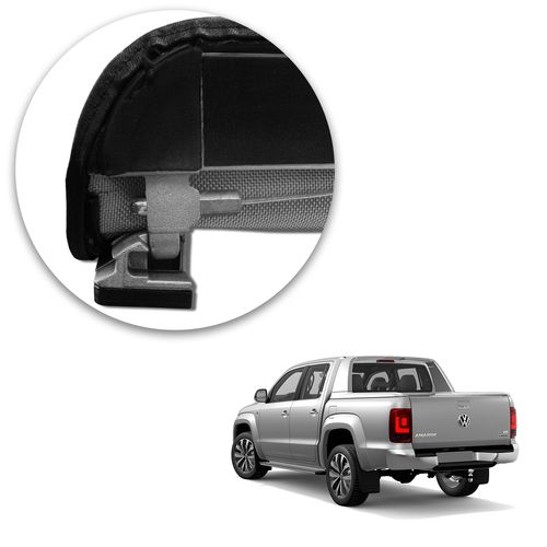 Capota Maritima Amarok CD 2017 a 2023 Extreme Trek Alumínio Flash Force