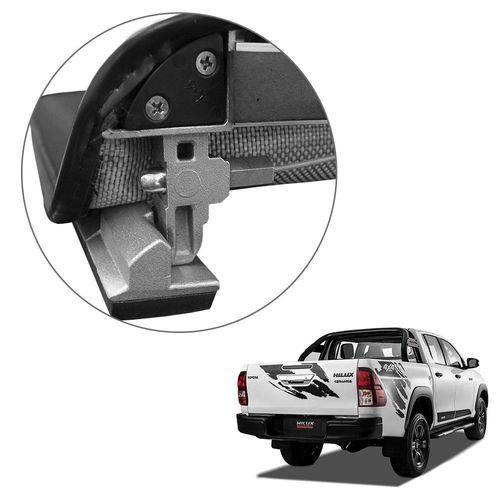 Capota Maritima Hilux Challenge 2018 a 2023 Com Santo Trek Aluminio Eco
