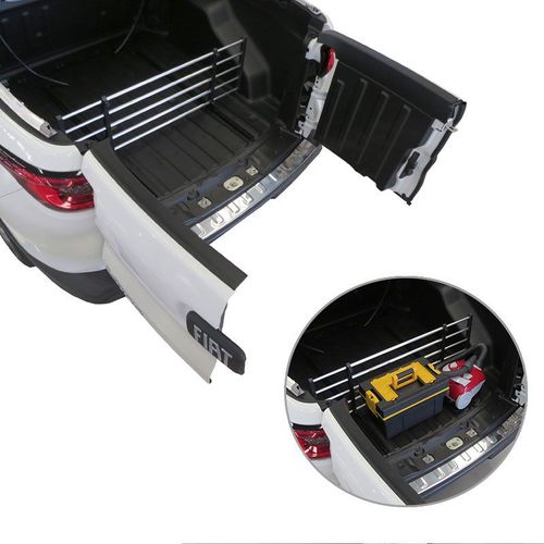 Divisor Cargas Caçamba Fiat Toro 2016 a 2023 em Aluminio