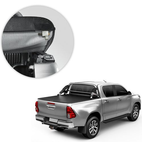Capota Maritima Hilux CD 2016 a 2023 Trek Aluminio Keko