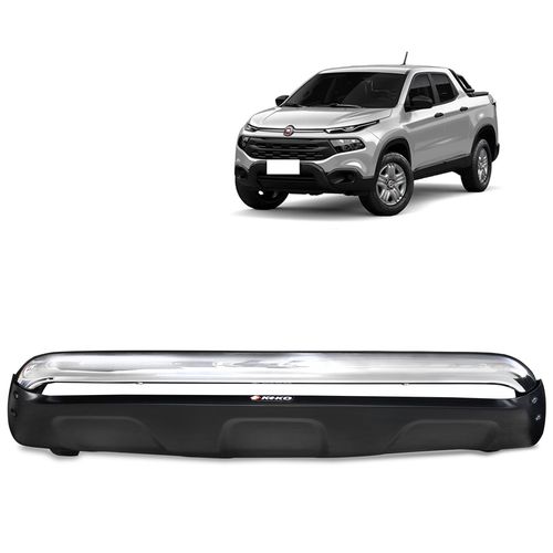 Protetor Frontal Fiat Toro 4X2 2016 a 2019 Cromado Skid Plate Keko