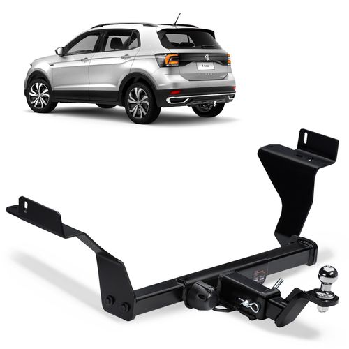 Engate de Reboque T-Cross 2020 2021 Removível 750kg Keko K1
