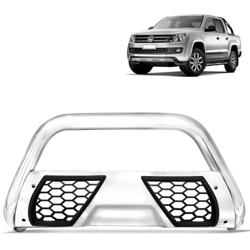 Parachoque de Impulsão Amarok 2010 a 2016 Cromado Grade Esportiva Bepo