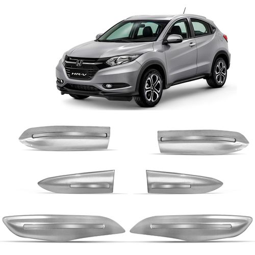 Friso Protetor de Parachoque HR-V 2016 a 2021 Cinza Iridium