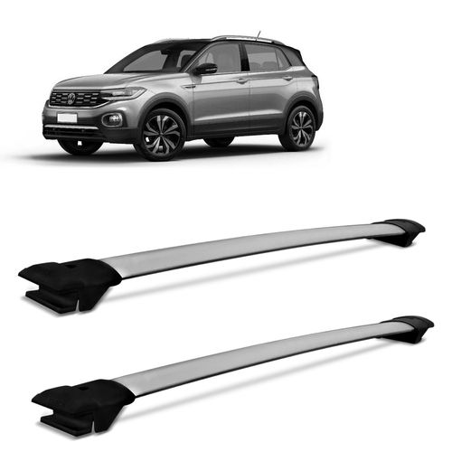 Rack Travessa de Teto T-Cross 2020 a 2024 Alumínio