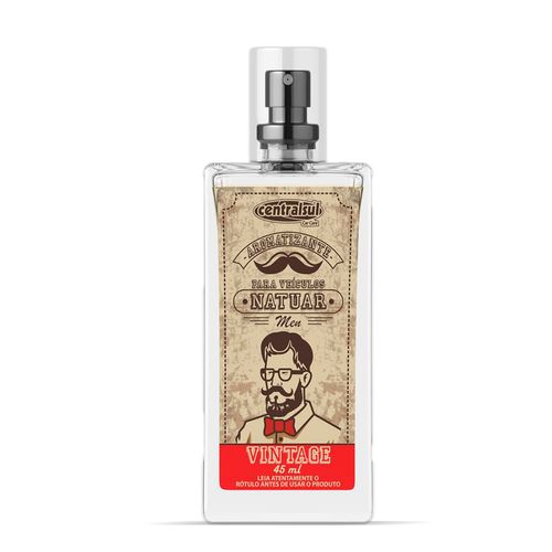 Aromatizante Spray Automotivo Natuar Men Vintage 45ml CentralSul