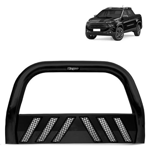 Parachoque de Impulsão Fiat Toro 2016 a 2021 4x4 2 Polegadas  Preto Bepo