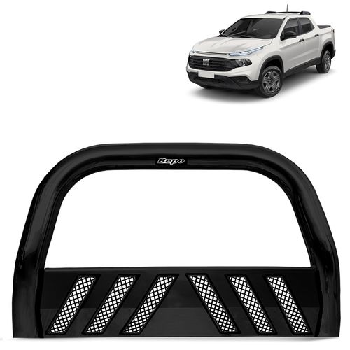 Parachoque de Impulsão Fiat Toro 2022 2023 4x4 2 Polegadas Preto Bepo