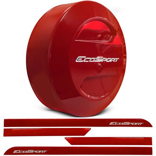 Kit Capa Estepe Bepo e Friso Ecosport Vermelho Arpoador