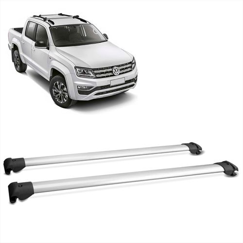Rack Teto Travessa Universal Executive Aluminio Prata Bepo