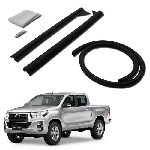 Kit Vedação Tampa Traseira Hilux 2016 a 2023 Original Keko