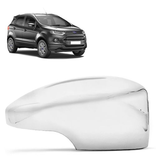 Aplique de Retrovisor Ecosport 2013 a 2017 Lado direito Cromado