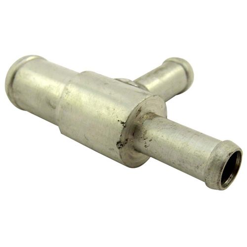 Conexão "T" em alumínio para Toyota Hilux medindo 5/8" x 10mm x 10mm