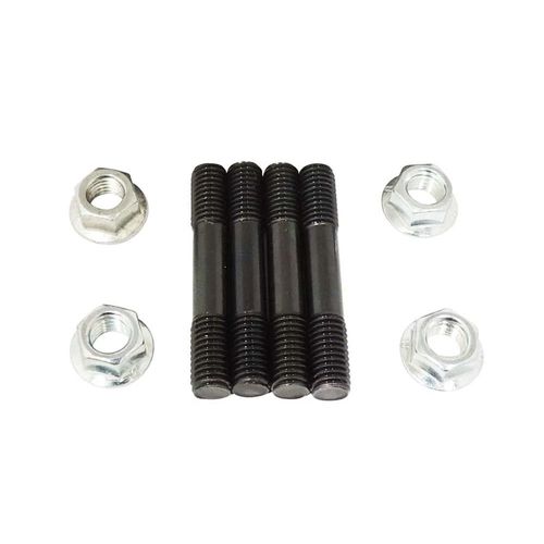 Prisioneiro Zincado M10x75 com porcas M10 flangeada (CMBEXPRIS24)