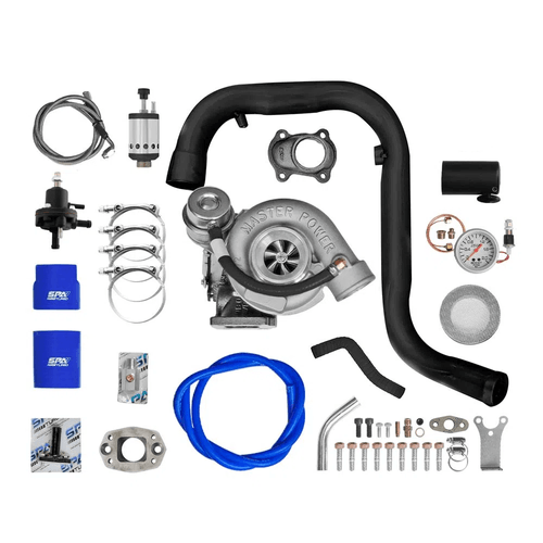 Kit Turbo Chevrolet Corsa / Celta 1.0 Mpfi (Flange) Padrão T2 +  Turbina Master Power R363
