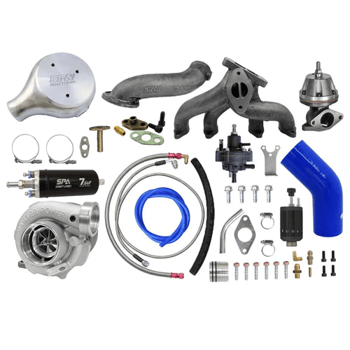 Kit Turbo VW AP 8V carburado T3 - pulsativo no farol coletor TMW01 + TURBINA R4449 + BOMBA ELÉTRICA DE COMBUSTÍVEL EXTERNA 7 BAR
