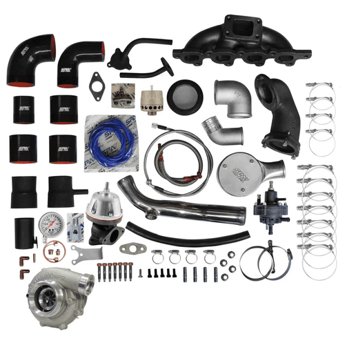 KIT TURBO PARA FORD ESCORT MOTOR ZETEC 1.8 / 2.0 16V - PADRÃO T3 + TURBINA R4449