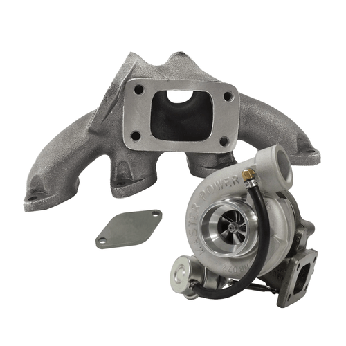 Coletor de escape para turbo GM Corsa / Celta 1.4/1.6 8V T2 + Turbina Master Power .48 R384