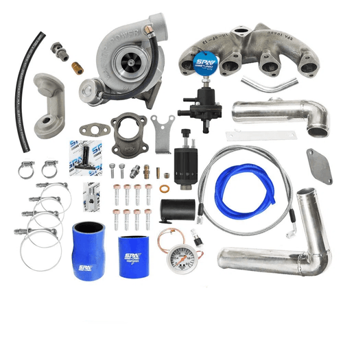 Kit turbo GM Corsa 1.0 8V multiponto T2 Com Turbina Master Power .48 R363