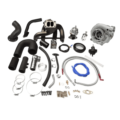 Kit Turbo VW AP 8V multiponto Gol (Bola, G3, G4) pulsativo no farol coletor TMW14B + Turbina