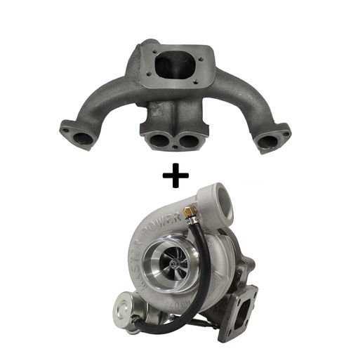 Coletor Turbo FIAT Fiasa + Turbina Master Power .48 T25 R384