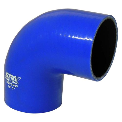 Mangueira de pressurização de silicone SPA 90° 3" x 100mm