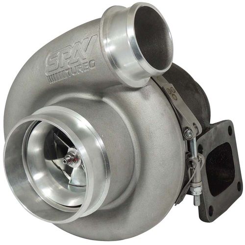 Turbina SPA 6873 / T4 - com refluxo eixo 73,4mm rotor 67,8mm - Refrigerada a óleo e água