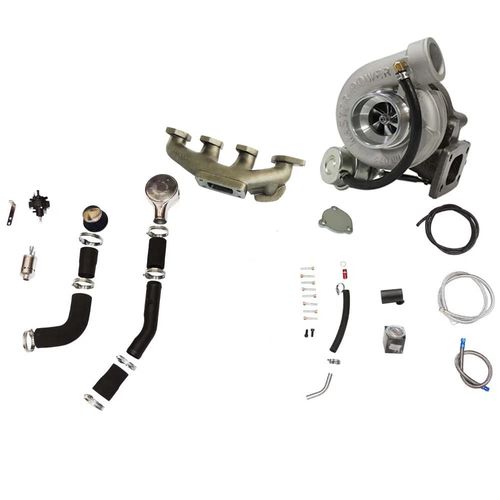 Kit turbo GM Chevette / Chevy 500 / Marajó + Turbina Master Power .48 T25 R384