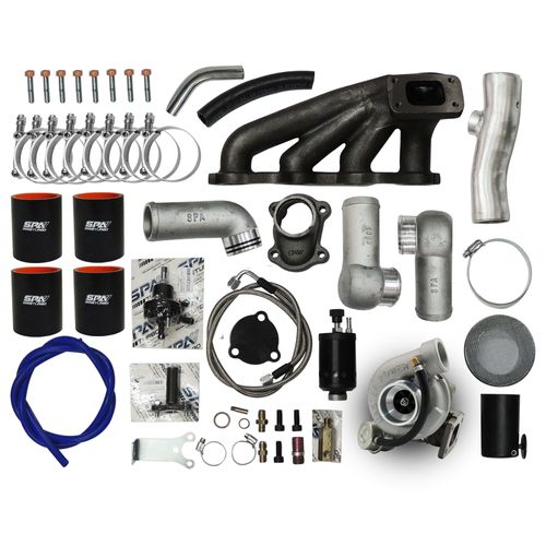 Kit turbo Gol / Parati motor AT 1.0 8v T2 + Turbina Master Power .48 R363