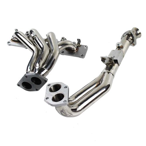 Coletor de escapamento 4x2x1 em aço inox polido para GM Vectra/Astra 16V