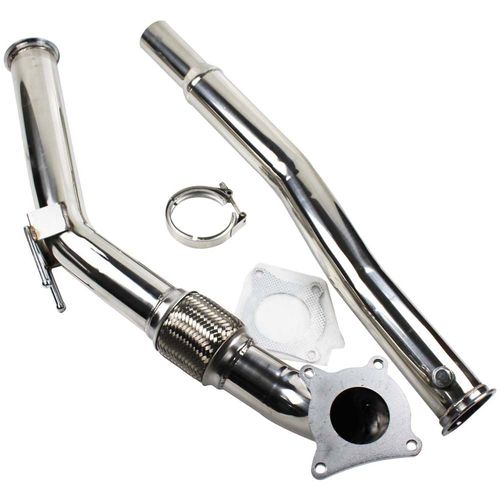 Downpipe em inox para motores Audi / VW 2.0 TSI / TFSI (motor 200cv)