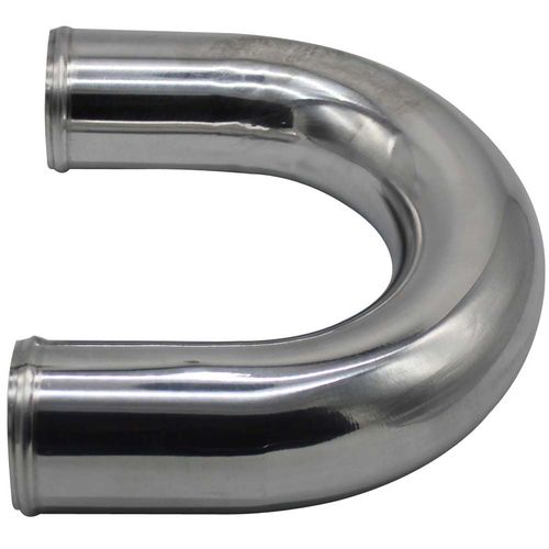Tubo / cano em alumínio para pressurização/intake (universal) 180°
