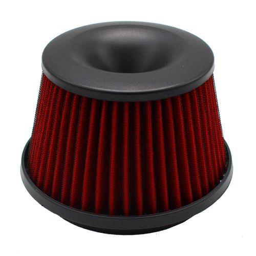 Filtro de ar esportivo universal Power Intake 75mm Lavável