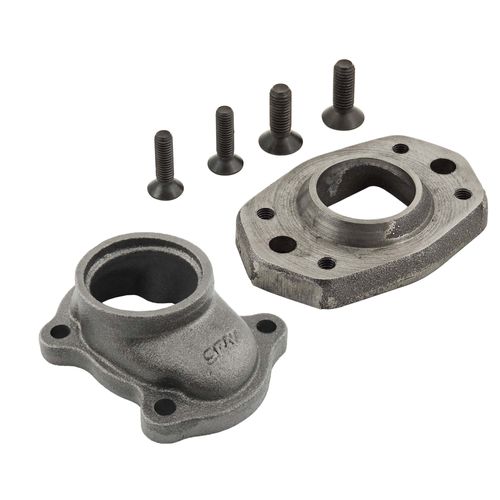 Flange Para Adaptação De Turbo No Coletor Original Corsa/Celta T2/T25 + Flange Para Saída De Escape Para Turbina Padrão T2 Em Ferro Fundido